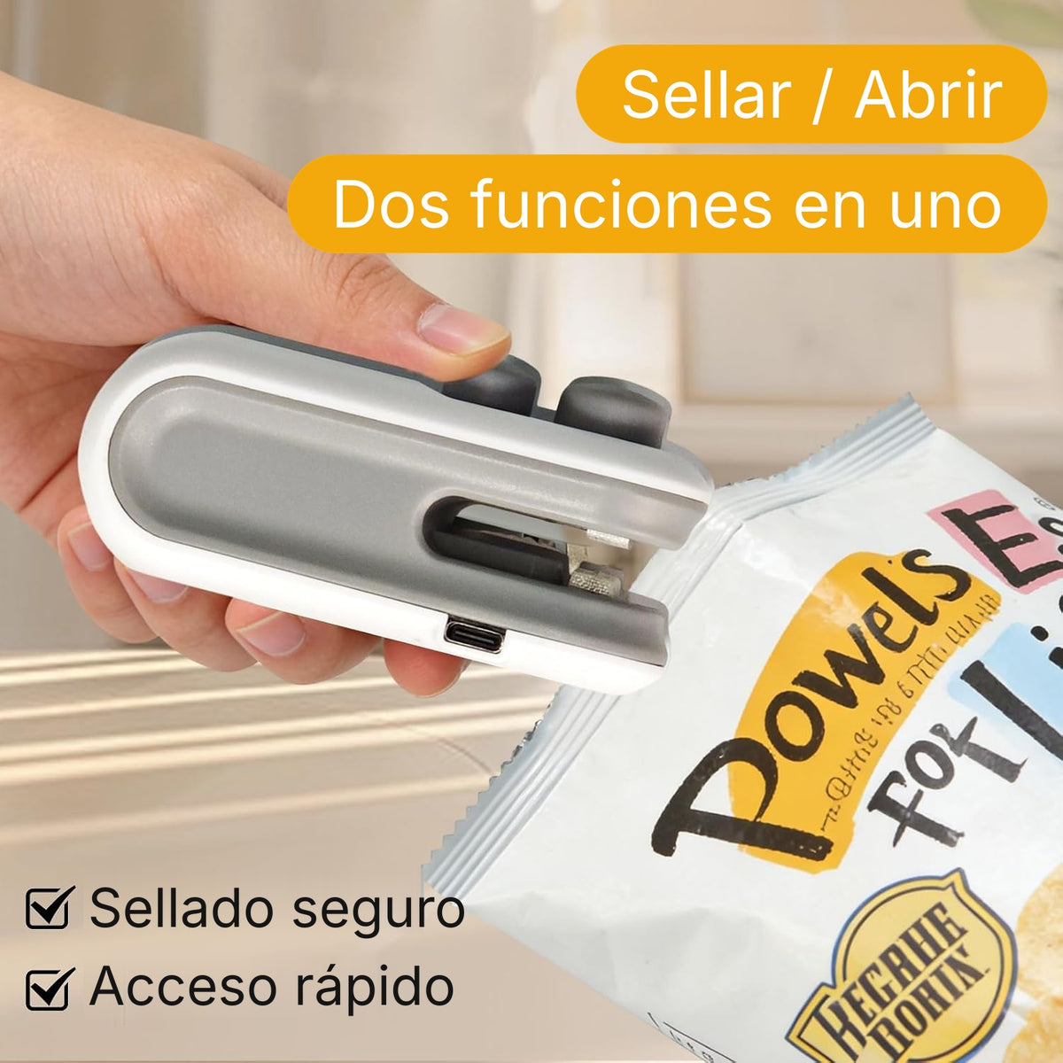 Sellador de bolsas mini - foto 3